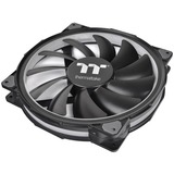 Thermaltake Riing Plus 20 LED RGB Case Fan TT Premium Edition, Gehäuselüfter schwarz, ohne Controller