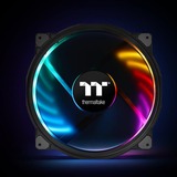 Thermaltake Riing Plus 20 LED RGB Case Fan TT Premium Edition, Gehäuselüfter schwarz, ohne Controller
