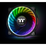 Thermaltake Riing Plus 20 LED RGB Case Fan TT Premium Edition, Gehäuselüfter schwarz, ohne Controller