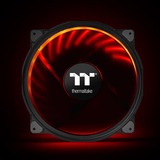 Thermaltake Riing Plus 20 LED RGB Case Fan TT Premium Edition, Gehäuselüfter schwarz, ohne Controller