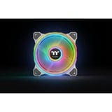 Thermaltake Riing Quad 12 RGB Radiator Fan TT Premium Edition 3 Pack, Gehäuselüfter weiß, 3er Set, 1x Controller, 120 mm