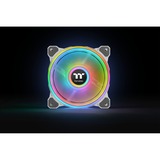 Thermaltake Riing Quad 14 RGB Radiator Fan TT Premium Edition 3 Pack, Gehäuselüfter weiß, 3er Set, 1x Controller, 140 mm
