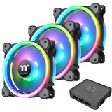 Thermaltake Riing Trio 12 RGB, Gehäuselüfter 3er Pack inkl. Controller, 120 mm