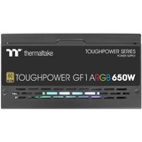 Thermaltake Toughpower GF1 ARGB 650W, PC-Netzteil schwarz, 4x PCIe, Kabel-Management, 650 Watt