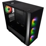 Thermaltake View 21 Tempered Glass RGB Plus Edition, Tower-Gehäuse schwarz, Window-Kit