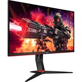 AOC 24G2ZE/BK, Gaming-Monitor 60 cm(24 Zoll), schwarz/rot, FullHD, AMD Free-Sync Premium, 240Hz Panel