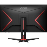 AOC 24G2ZE/BK, Gaming-Monitor 61 cm (24 Zoll), schwarz/rot, FullHD, IPS, AMD Free-Sync Premium, 240Hz Panel