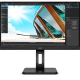 AOC 24P2Q, LED-Monitor 61 cm (24 Zoll), schwarz, FullHD, IPS, HDMI, Adaptive-Sync