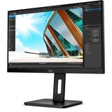 AOC Q24P2Q, LED-Monitor 60 cm (24 Zoll), schwarz, FullHD, IPS, 75 Hz