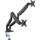 Digitus Universal Dual Monitorhalter, Monitorhalterung schwarz