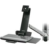 Ergotron StyleView Sit-Stand Combo Arm, Halterung weiß