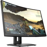 HP X24c, Gaming-Monitor 59.9 cm(23.6 Zoll), schwarz, Curved, FullHD, AMD Free-Sync, 144Hz Panel