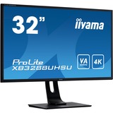 iiyama XB3288UHSU-B1, Gaming-Monitor 80 cm(32 Zoll), schwarz, UltraHD/4K, Lautsprecher, HDMI