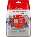 Canon Photo Value XL CLI-571XL, Tinte inkl. 50 Blatt 10x15-Fotopapier
