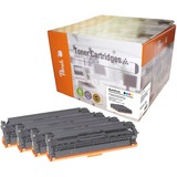 Peach Toner Spar Pack 110849 (PT288) kompatibel zu HP CB540, CB541, CB542, CB543