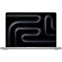 Apple MacBook Pro (14") 2023, Notebook silber, M3 10-Core GPU, MacOS, Deutsch, 36 cm (14.2 Zoll) & 120 Hz Display, 512 GB SSD