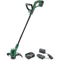 Bosch Heimwerken & Garten Akku-Rasentrimmer EasyGrassCut 18-260, 18Volt grün/schwarz, 2x Li-Ionen Akku 2,0Ah, POWER FOR ALL ALLIANCE