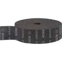 Bosch Professional Expert Vliesrolle N880 Medium S, 100mmx10m, Schleifblatt schwarz, 10 Meter Rolle, zum Handschleifen