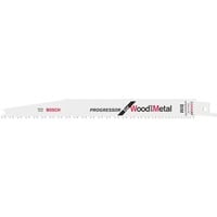 Bosch Professional Säbelsägeblatt S 3456 XF Progressor for Wood and Metal, 100 Stück Länge 200mm