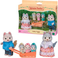 EPOCH Sylvanian Families - Husky Familie, Konstruktionsspielzeug 