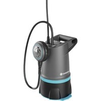GARDENA Klar-/Schmutzwasser-Tauchpumpe 20000 BASIC, Tauch- / Druckpumpe grau/schwarz, 550 Watt