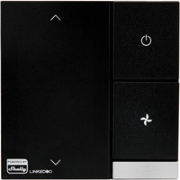 Shelly LinkedGo smartes HVAC-Thermostat, Heizungsthermostat schwarz