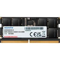 ADATA SO-DIMM 32 GB DDR5-5600 , Arbeitsspeicher schwarz, AD5S560032G-S, Premier Tray