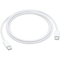 Apple USB 2.0 Kabel, USB-C Stecker > USB-C Stecker weiß, 1 Meter, Bulk