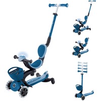 GLOBBER Go-Up Baby Lights 360, Scooter hellblau/petrol