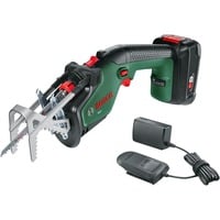 Bosch Heimwerken & Garten Akku-Astsäge Keo, 18Volt grün/schwarz, Li-Ionen Akku 2,0Ah, POWER FOR ALL ALLIANCE