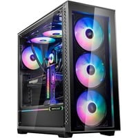 DeepCool Matrexx 70 3F, Tower-Gehäuse schwarz, Window-Kit