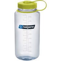 Nalgene Trinkflasche "Wide Mouth Sustain" 1 Liter, 32oz transparent, Weithalsflasche