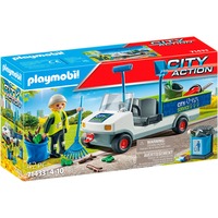 PLAYMOBIL 71433 City Action Stadtreinigung mit E-Fahrzeug, Konstruktionsspielzeug 