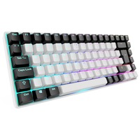 Sharkoon SKILLER SGK50 S3, Gaming-Tastatur weiß, PT-Layout, Gateron Yellow