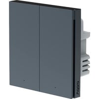 Smart Wall Switch H1 - zwei Wippen mit Neutralleiter, Schalter