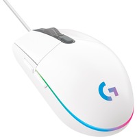 Logitech G203 LIGHTSYNC, Gaming-Maus weiß