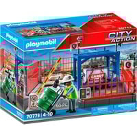 PLAYMOBIL 70773 City Action Frachtlager, Konstruktionsspielzeug