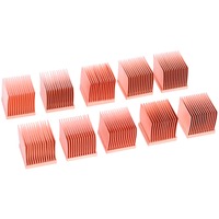 Alphacool GPU RAM Copper Heatsinks 14x14mm, Kühlkörper kupfer, 10 Stück