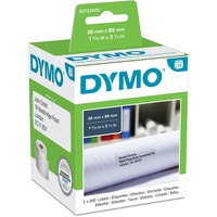 Dymo LabelWriter ORIGINAL Adressetiketten 36x89mm, 1 Rolle mit 260 Etiketten permanent klebend, S0722400