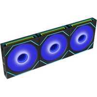 Lian Li UNI FAN SL-INF FLEX 120 Wireless, Gehäuselüfter schwarz, Reverse, 3er Pack mit Controller, 120 mm