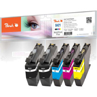 Peach Tinte Spar Pack Plus PI500-430 kompatibel zu Brother LC-421
