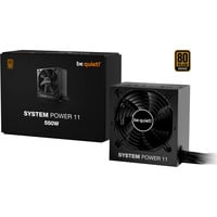 be quiet! System Power 11 550W ATX3.1, PC-Netzteil schwarz, 1x 12-Pin High Power GPU, 2x PCIe, 550 Watt