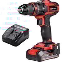 EINHELL Power X-Change Akku-Schlagbohrschrauber TE-CD 18/44 Li-i, 18Volt schwarz/rot, Li-Ion-Akku 2,5Ah