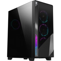 GIGABYTE AORUS C500 GLASS, Tower-Gehäuse schwarz, Tempered Glass