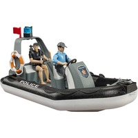 bworld Polizei Schlauchboot, Modellfahrzeug