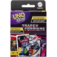 Mattel Games UNO Flip! Transformers, Kartenspiel 