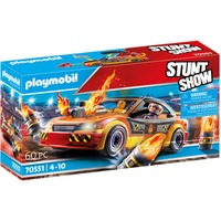 PLAYMOBIL 70551 Stuntshow Crashcar, Konstruktionsspielzeug 