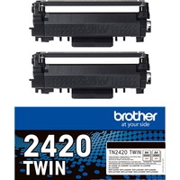Brother Toner schwarz TN-2420TWIN Doppelpack