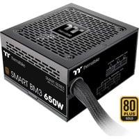 Thermaltake SMART BM3 650W, PC-Netzteil schwarz, 1x 12VHPWR, 4x PCIe, Kabel-Management, 650 Watt