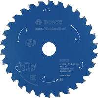 Bosch Professional EXPERT Stainless Steel Kreissägeblatt, Ø 140mm, 30Z Bohrung 20mm, für Akku-Handkreissägen